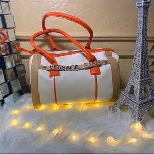 Versace jeans color block bag